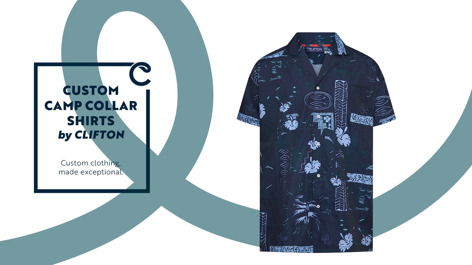 CLIFTON Willis Custom Camp-Collar Shirt
